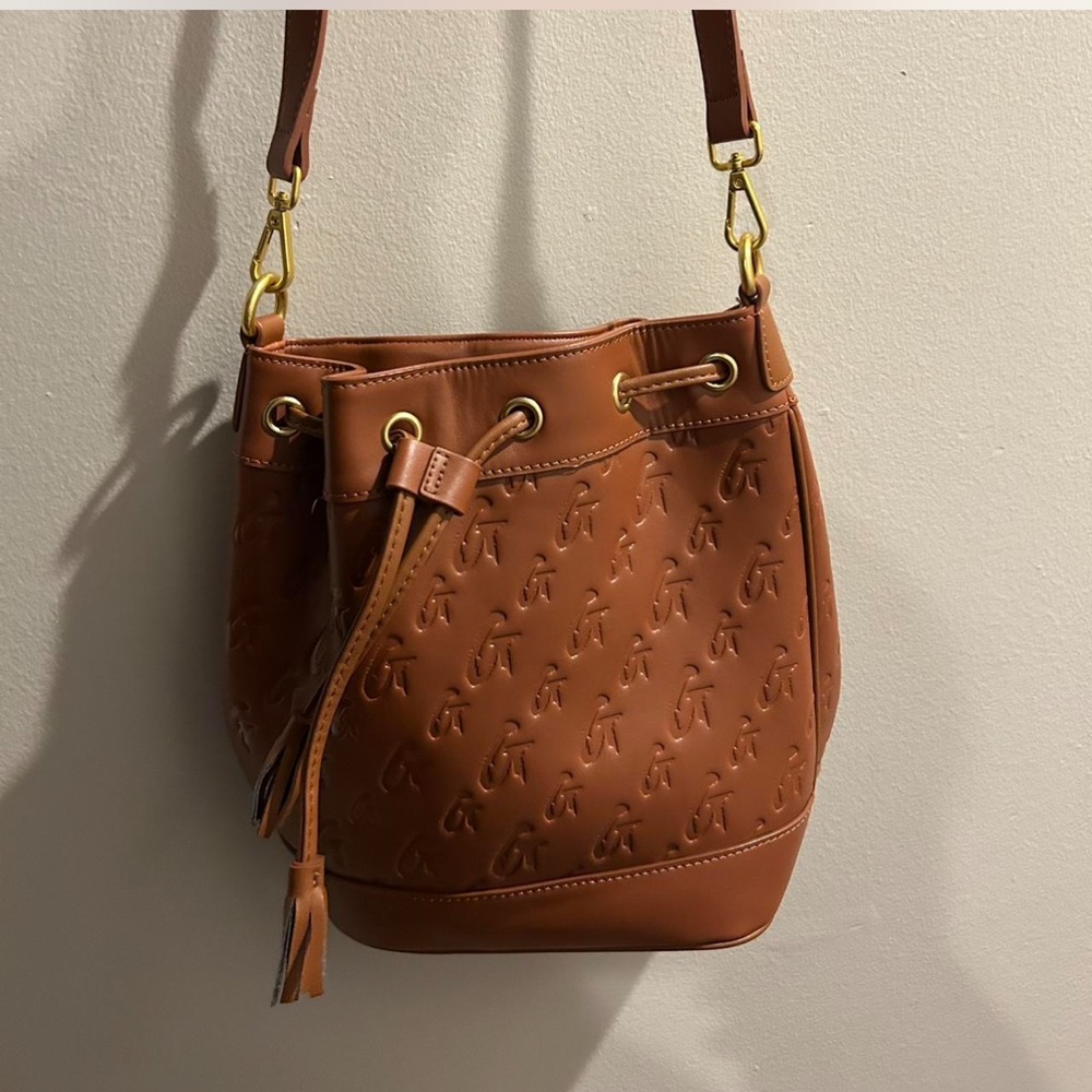 Brown Bucket Bag